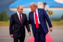Trump meets with Putin by...?