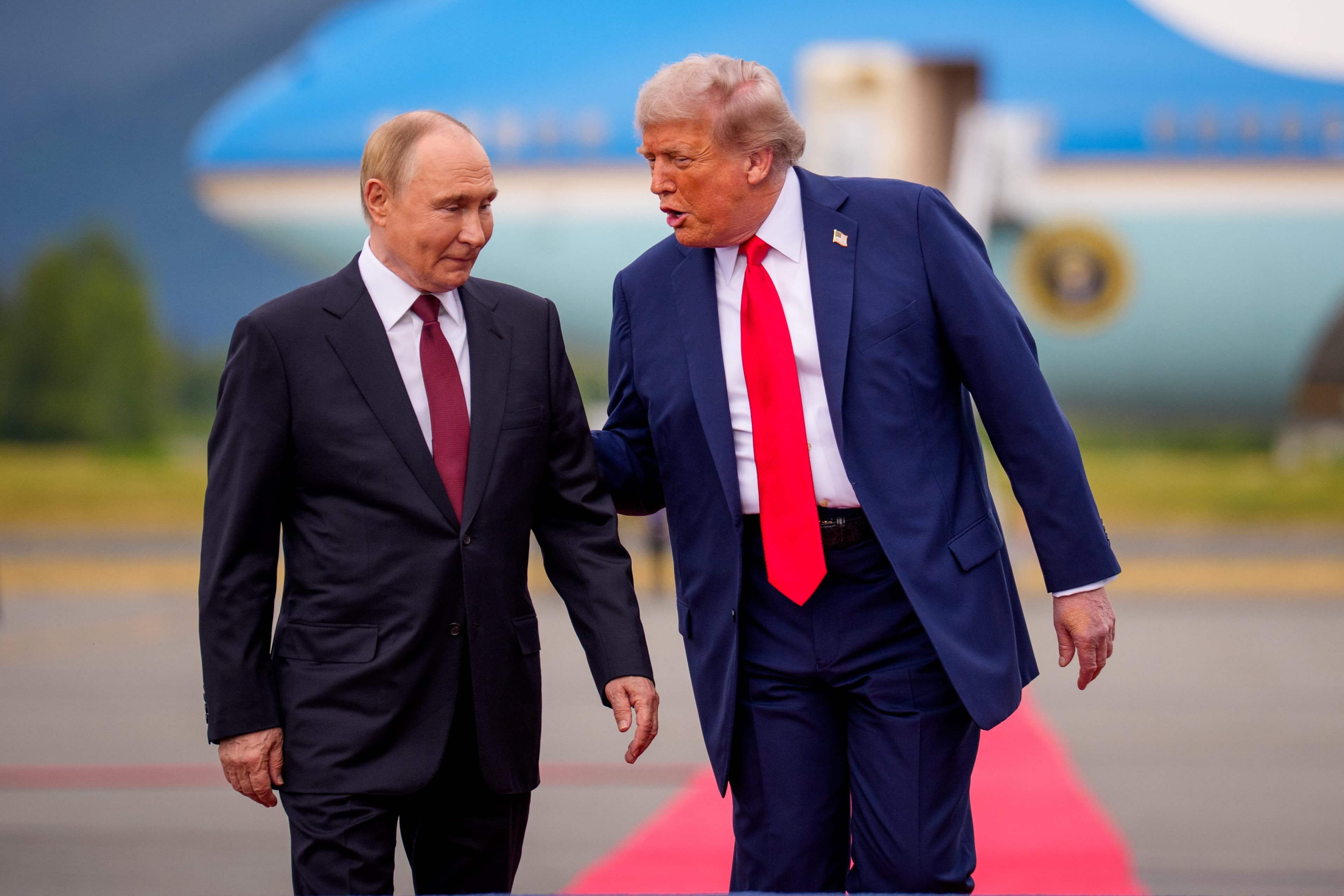 Trump meets with Putin by...?