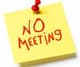 No meeting by December 31